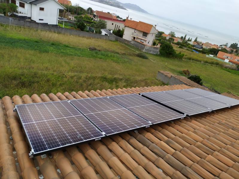 Instalación de fotovoltaica en Panxón